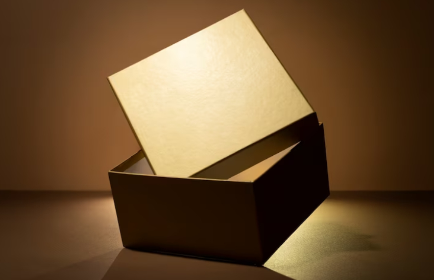 Cremation cardboard box